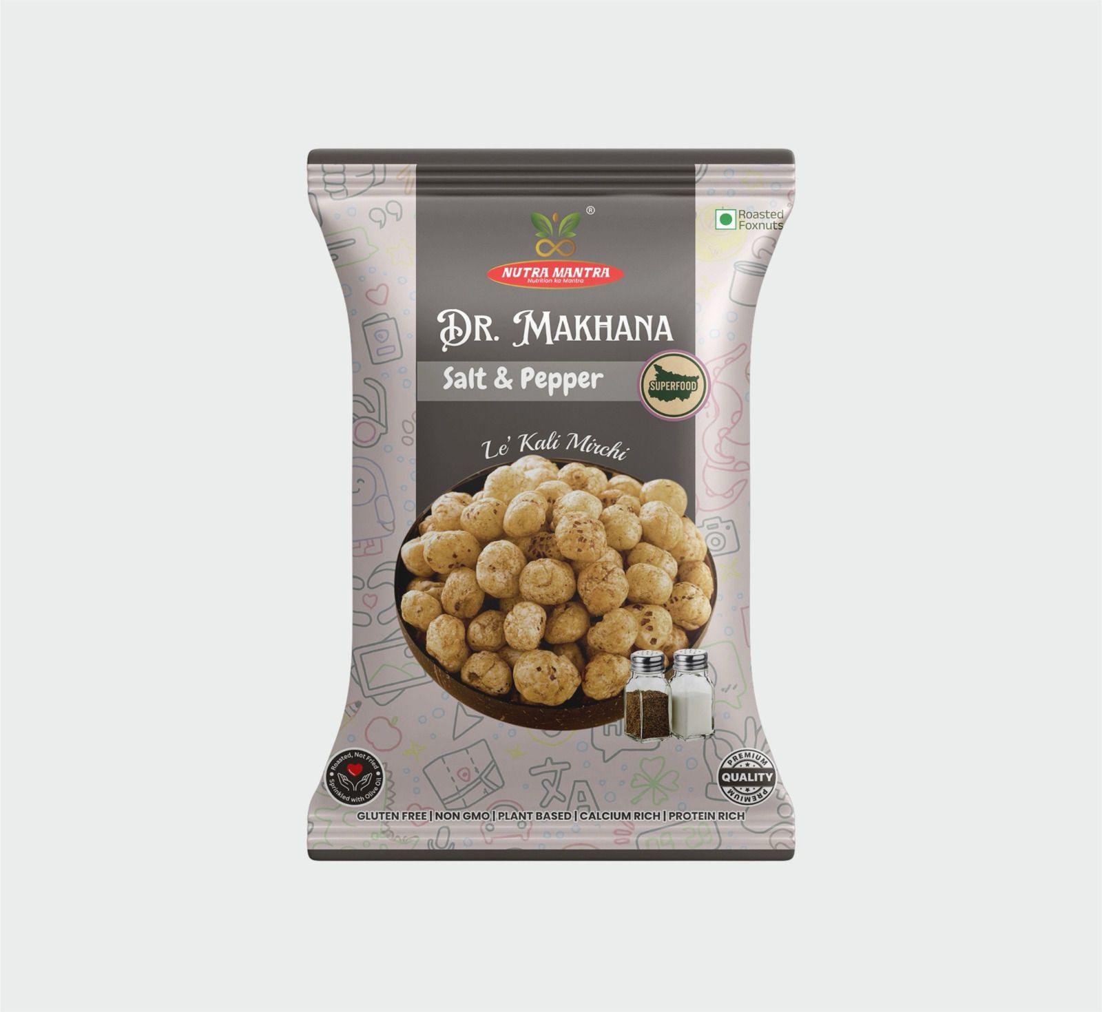 Salt & Pepper Makhana 20 gms
