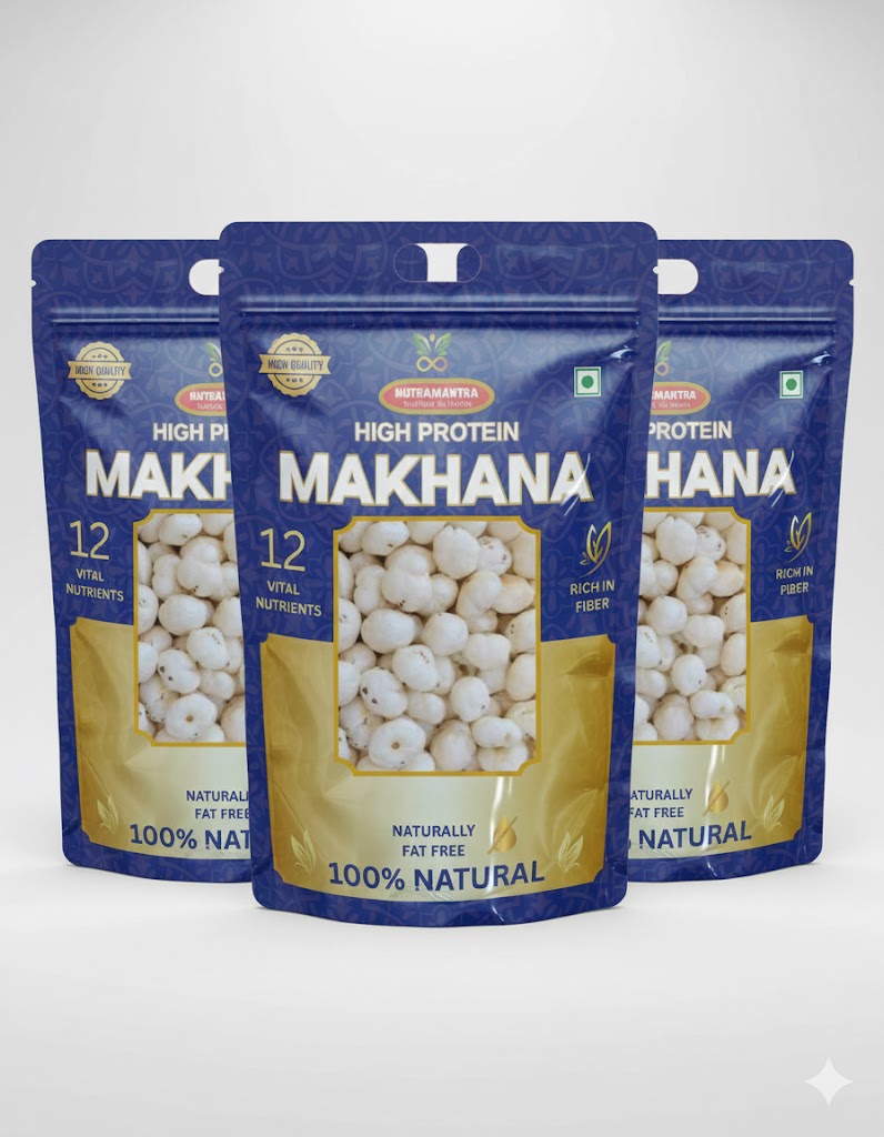 Phool or Raw Makhana Pack of 3 (250 gms each)